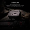 Olight Osight red dot sight low-battery alert feature showing three-flash reticle warning system