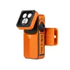 Olight Orange Oclip 2 Ultra Clip-on Light with Adjustable Head and UV Red Light Modes for Outdoor and Everyday Use