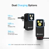 Black Olight Oclip 2 Pro Clip Light showing USB-C and MCC dual charging options for versatile everyday carry power supply