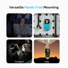Olight Oclip 2 Pro Clip-on Light in Multiple Colors Showing Magnetic Mounting and Hanging Options for Hands-Free Use