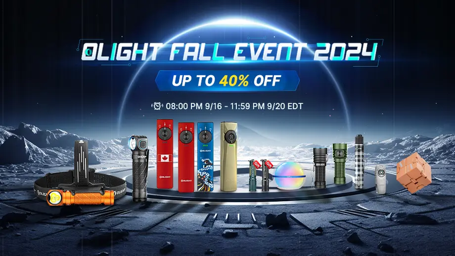 Illuminate Your September: Olight Fall Event 2024