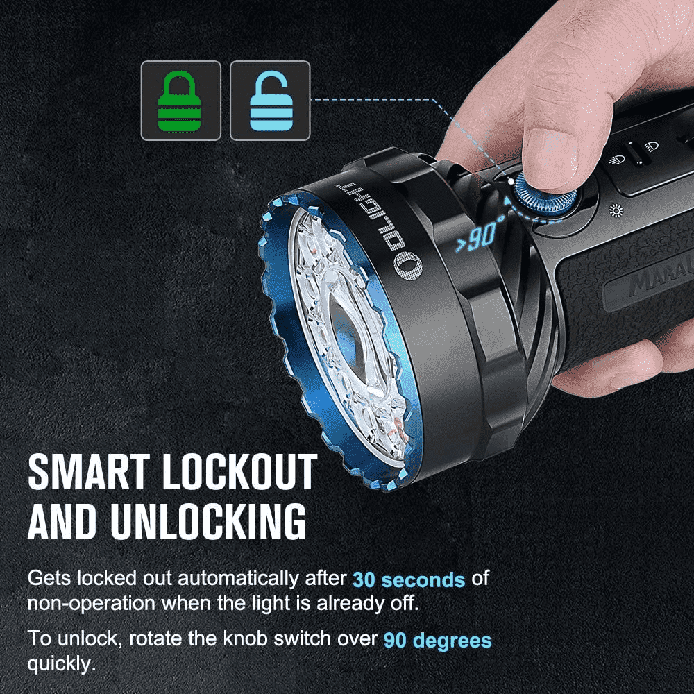 Olight Marauder 2 Bright LED Light - Olight Canada