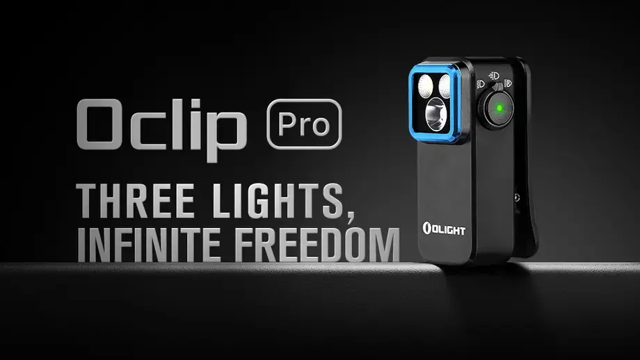 Oclip Pro: The Ultimate 3-in-1 Clip Light for Work, Outdoor & EDC