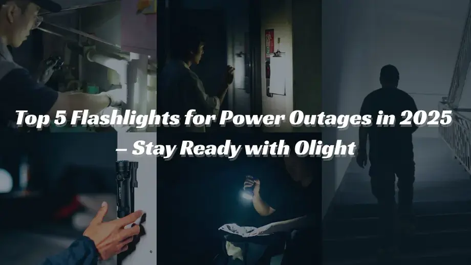 Top 5 flashlights for power outages in 2025, featuring Olight for reliable illumination during emergencies.