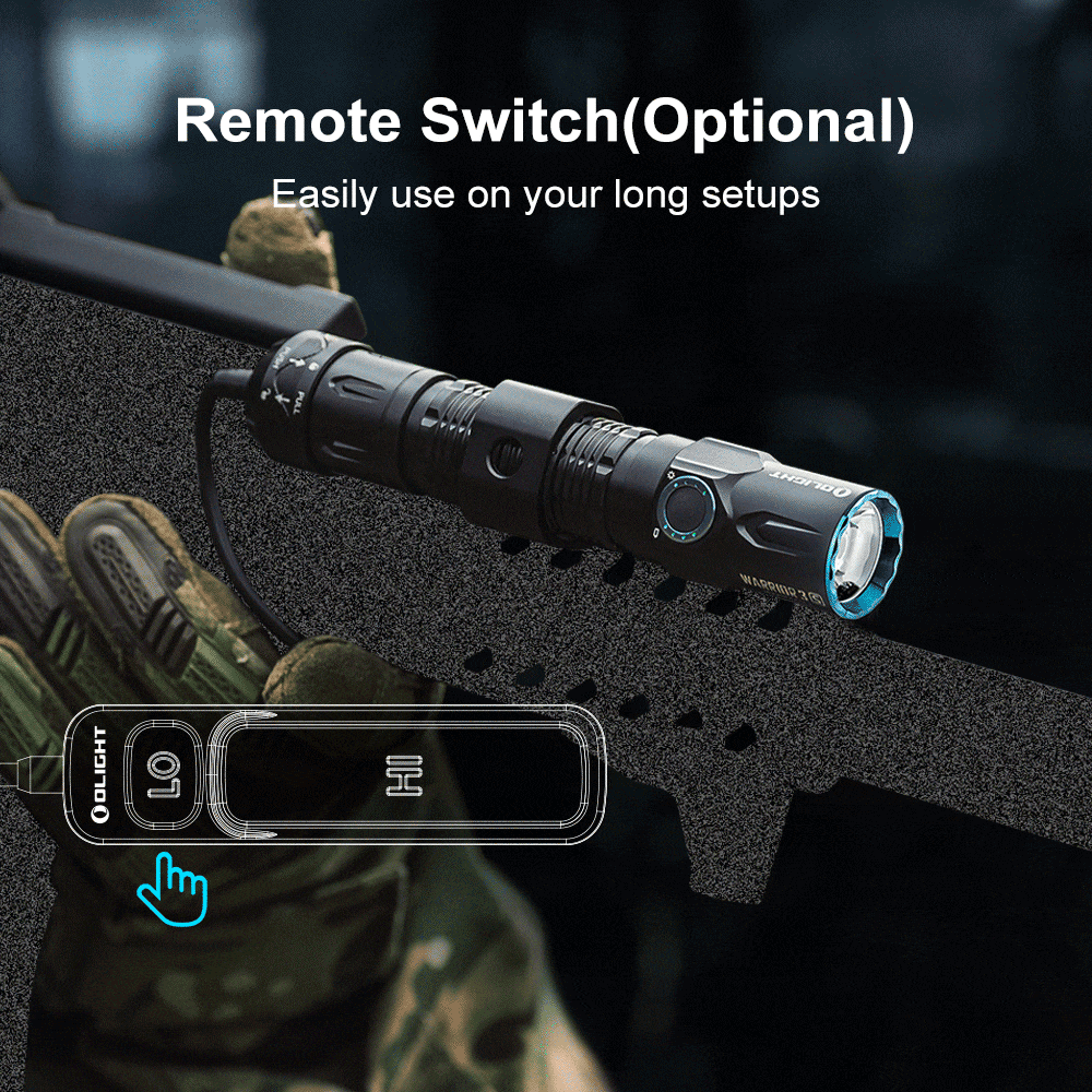 Olight Warrior 3S: 2300 Lumen Powerful Tactical Flashlight