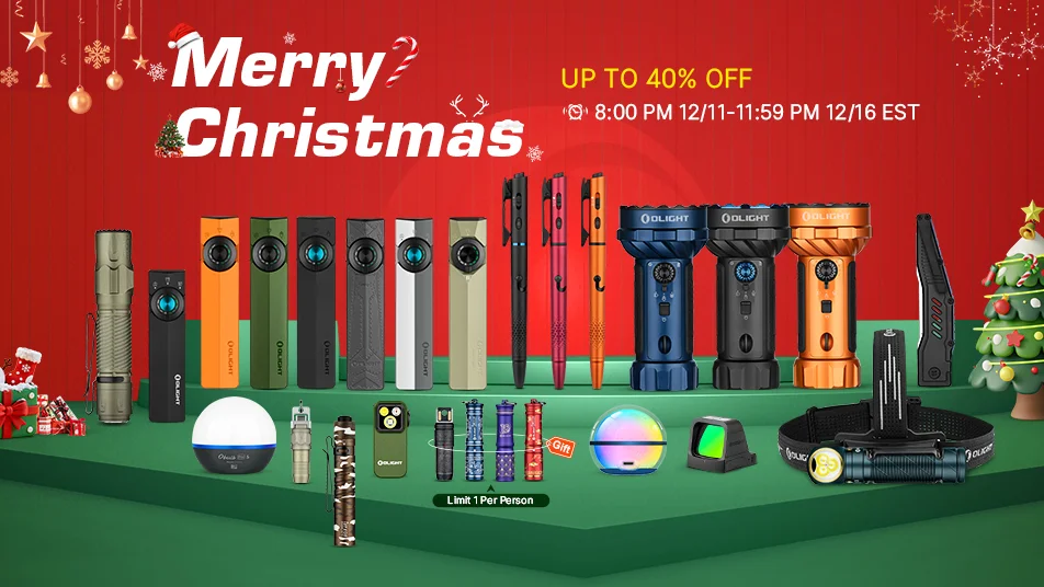 Olight's Ultimate Christmas Gift Guide: Light Up the Holidays with Premium Flashlights