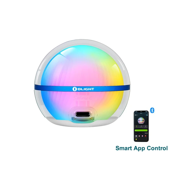 Olight Sphere C smart color-changing LED ambient light with app control functionality