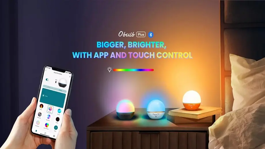 [New Product]Obulb Plus Multicolor Light with Touch Switch and App Control