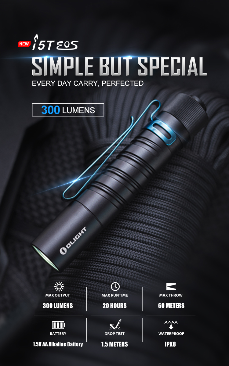 Shop Best Small Flashlight Olight i5T EOS - Olight CA - Olight Canada