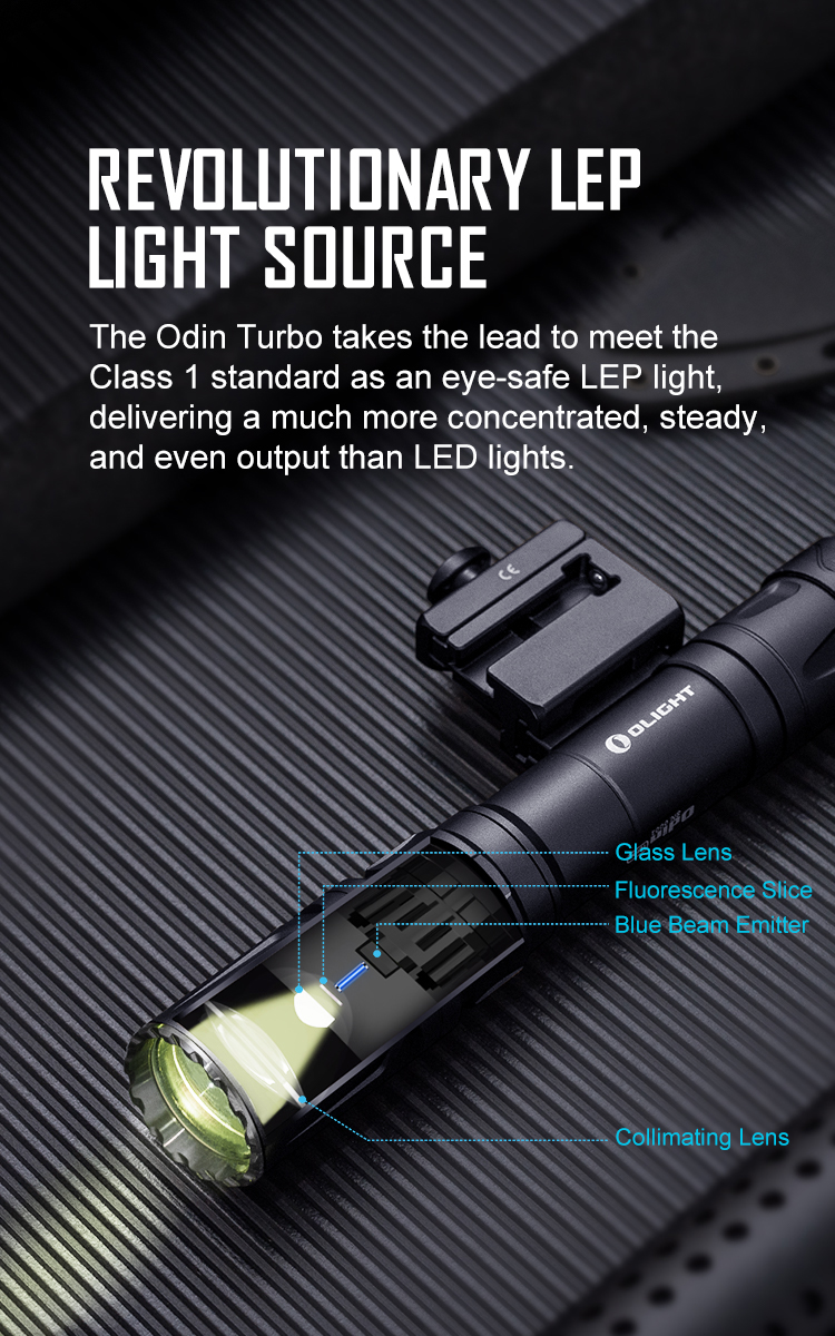 Shop LEP Tactical Flashlight Olight Odin Turbo - Olight CA